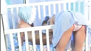 The man called a babysitter with small boobs and sexy ass