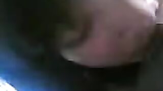 The Chinese girl carefully sucks her brother's broken dick in this intense POV scene