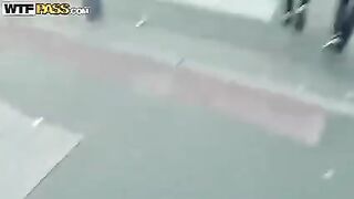 Tourist left his girl in the mountains and fucked a local