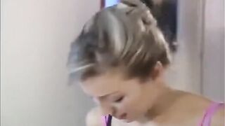 She was fucked by two guys for better hearing