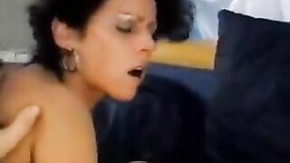 Hot sex of old grandmas in group orgy, featuring hardcore fisting and DP action