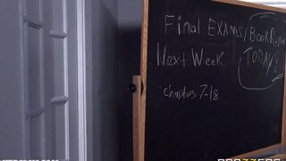 The student has long been fucking with his teacher in secret