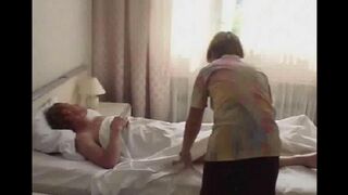 The daughter decided to have sex with a sleeping father, it was intense