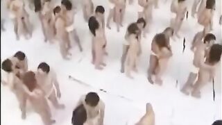 The biggest gangbang in the history of adult industry
