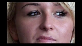 Sucked a cock after anal sex, the blonde beauty