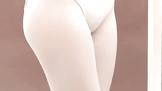The ballerina was spied on in the locker room and then removed on the camera