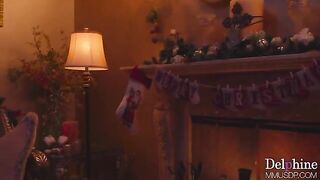 Christmas treat with a hot blondie you have not seen for a long time