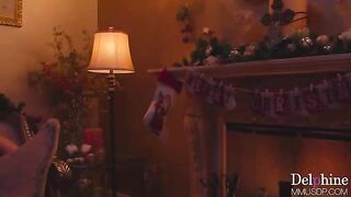 Christmas treat with a hot blondie you have not seen for a long time