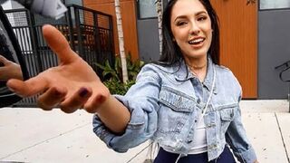 A young girl named Selena has sex for money with a stranger