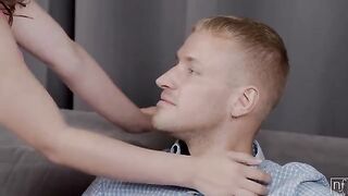 It All For You - a sensual video with glamorous models from Babes, featuring intimate moments on the couch