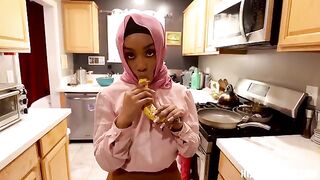 A silly American fucks with a modest girl, capturing it all from first person perspective