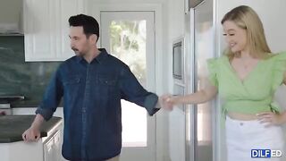 Daddy’s girl gets fucked by a sorority brother in HD
