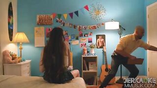 Freshman broke the rule and fucked with a professor