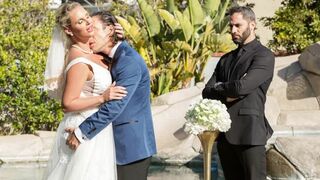 BrideZZilla: A Fuckfest At The Wedding part 3. The bride gets a hard cock in her cunt