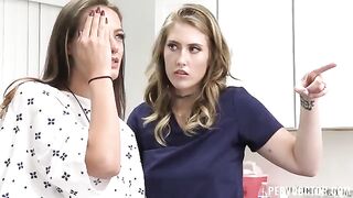 A girl was treated by a gynecologist in an unusual way through intimate means