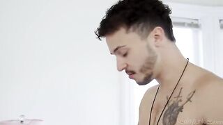 A hot video about sex with his wife at home