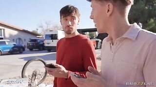 Day of Debauchery: Part 2 - glasses girl does blowjob outdoors, just like in other wild videos