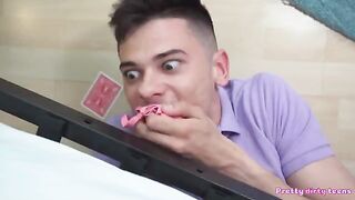 Young girls from college wear only panties and masturbate together