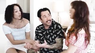 A rich and lonely man fucks his wife with a big cock
