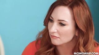 Redhead group sex in a martial arts school with a passionate twist