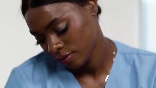 A black skinned girl couldn’t resist and let her friend’s feelings in