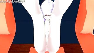Spider Demon (Mother) fucks with Tanjiro Kamado in an uncensored 3D hentai scene