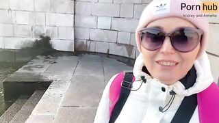 Instead of a walk, he invited me for sex in the hotel room - POV