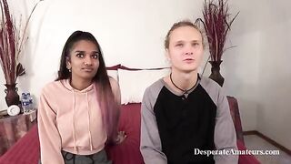 Kama Sutra casting with desperate amateurs, intense and raw