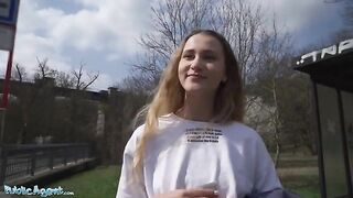 Public agent Ivi Rein teaching English with a special lesson