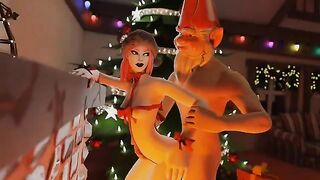 Fortnite Christmas compilation featuring the hottest animated scenes in ultra HD