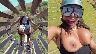An adventurous Latina, Luna Star, takes risks for fun and excitement
