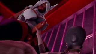 The Futa Mirko girl passionately fucks a guy with her huge dick