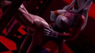 The Futa Mirko girl passionately fucks a guy with her huge dick