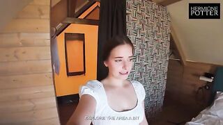 A couple has sex on a romantic evening in Sardinia