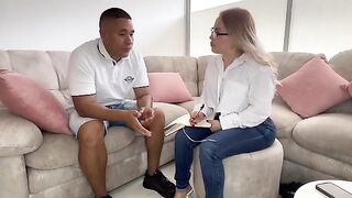 The payment was made to the psychologist through her huge ass