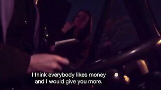 The guy finished cum in the mouth, the slut received a messy hot load