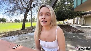 A girl would do anything to satisfy her partner. This time she proved it