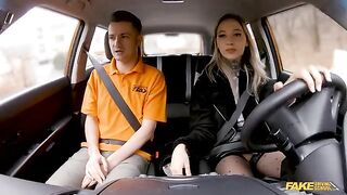 You can rely on the driver to pass the exam
