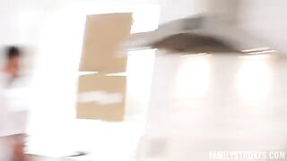 A man fucked in all holes an appetizing girl with a delicious ass