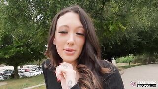 I stuck my dick in the tap and got a jet of cum