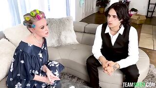 You've been so bad that your step moms have to fuck you now
