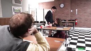 You fucked up at student times like that?