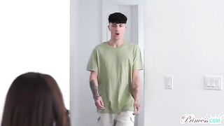 The girl deserves a strong orgasm, and the guy is ready to bring it to her