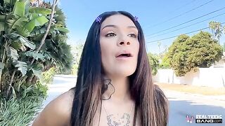 Her pussy did not resist and gave in to the pressure