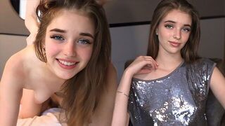 Ukrainian beauty has an intense threesome audition