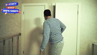 The man fucked his brother's pregnant wife, a stunning blonde