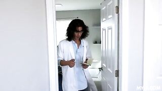 The main advantage of having big tits is shown in this video