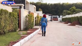 The girl loves to dress up in various costumes and to have sex