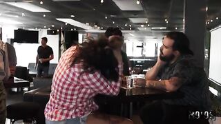 Not in public, but in the club it was a different story