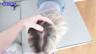 A girl was fucked hard in her pussy to repair her car